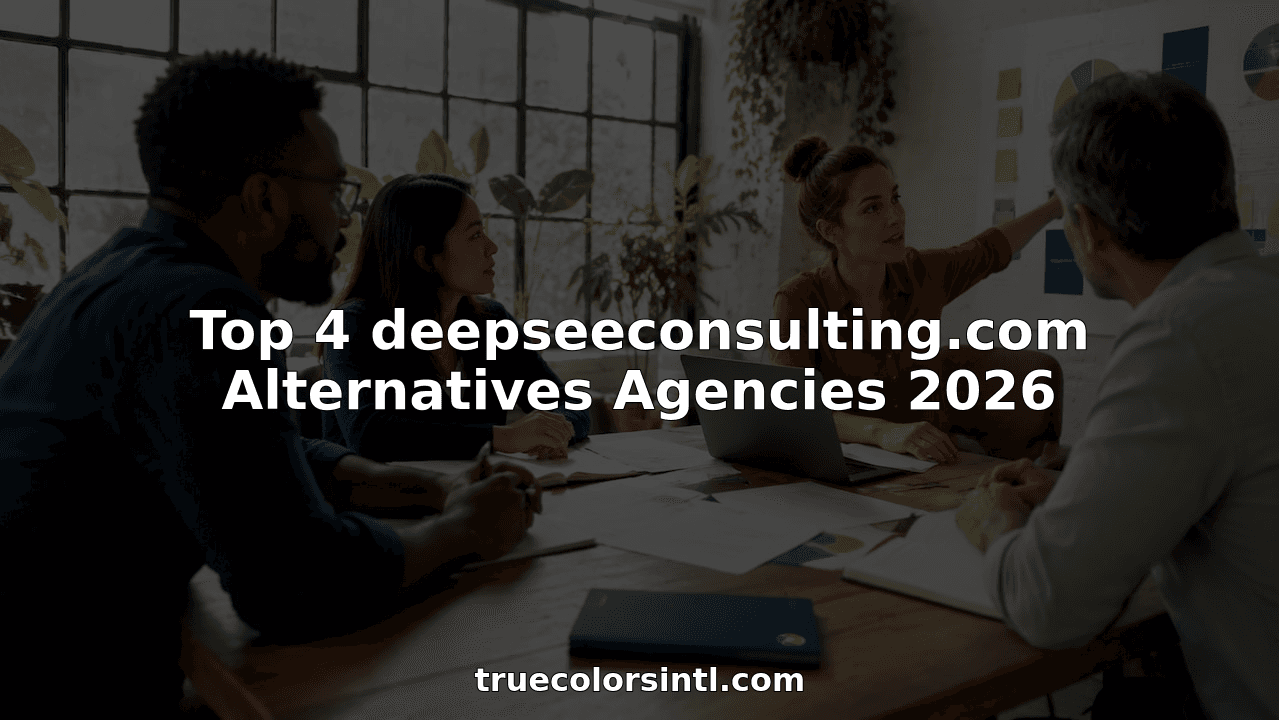 Top 4 deepseeconsulting.com Alternatives Agencies 2026